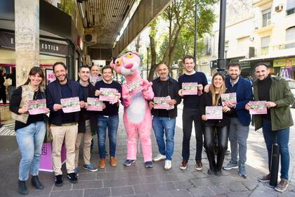 Maximiliano Ferraro (CC), Juan Manuel López (CC) y Pablo Juliano (UCR) participaron de una recorrida con Pablo Nicoletti, candidato de Somos en La Plata