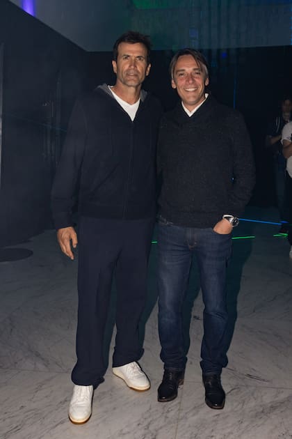 Maximiliano Funes (gerente de Relaciones Institucionales de la Asociación Argentina de Polo) se acercó a saludar al equipo