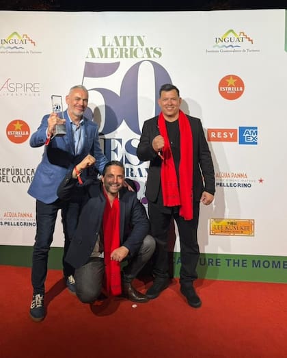 Maximiliano Pérez, Pancho Prieto Cane y Emiliano Yulita, de El Mercado