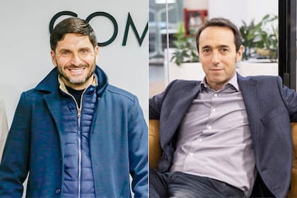 Maximiliano Pullaro y Marcos Galperín