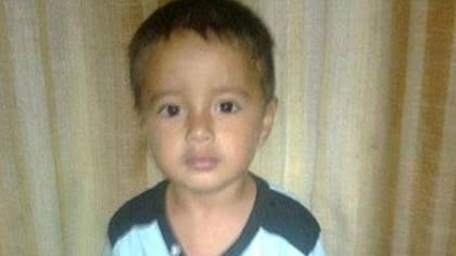 Maximiliano Sosa, de 3 años, está desaparecido hace un mes