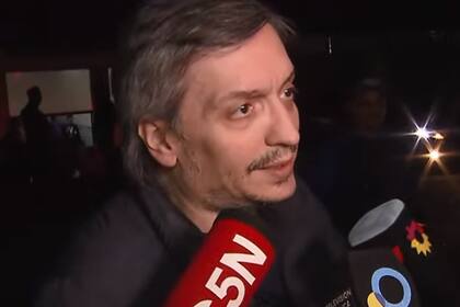 D'Elía cuestionó a Máximo Kirchner.