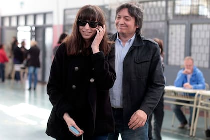 Máximo y Florencia Kirchner