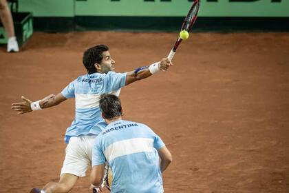 Máximo González y Horacio Zeballos, la pareja del dobles de Argentina