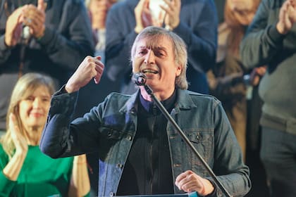 Máximo Kirchner, en el acto realizado del PJ de Escobar, en Garín