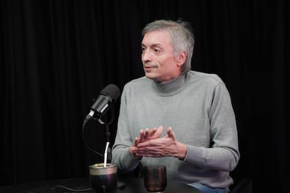 Máximo Kirchner, este jueves en una entrevista con el streaming Gelatina