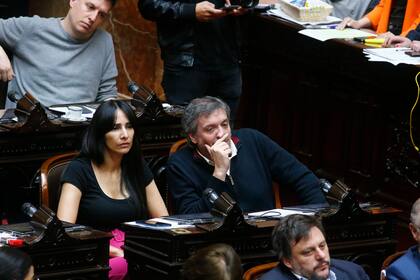 Máximo Kirchner estuvo en el recinto para votar el presupuesto, pero no había estado para dar quorum