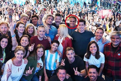Máximo Kirchner, Gabriel Katopodis y Wado de Pedro en el Congreso del PJ PBA en Mar del Plata, desde donde el hijo de Cristina apuntó contra el Presidente