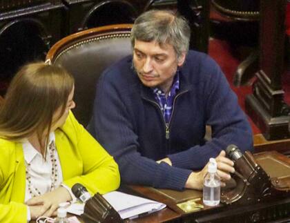 Máximo Kirchner renunció a la presidencia del bloque oficialista de la Cámara de Diputados disconforme con el acuerdo con el FMI