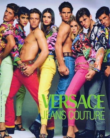 Máximo Morrone modeló para varias marcas reconocidas, como Versace o Dolce&Gabanna.