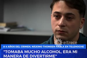 Máximo Thomsen: "Rezo todas las noches para que Fernando tenga paz"