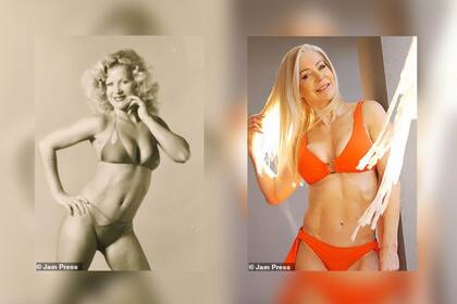 Maxwell a los 23 (izquierda); Maxwell a los 63 (derecha)