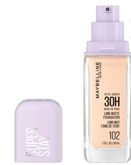 Maybelline Super Stay Lumi-Matte Foundation tiene una fórmula vegana