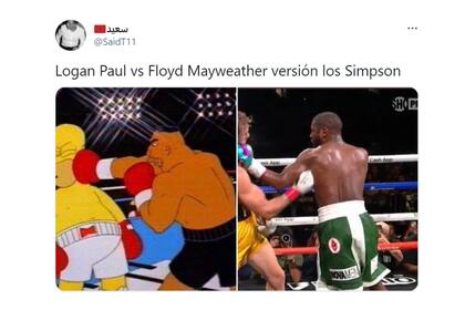 Mayweather no logró noquear al youtuber