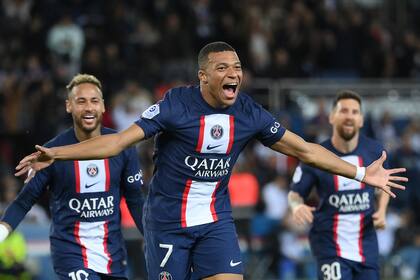 Mbappé marcó el gol del triunfo para PSG contra Niza, a 8 minutos del final
