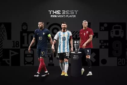 Mbappe, Messi y Haaland, los tres aspirantes al premio al mejor jugador