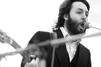 McCartney en el último concierto de los Beatles