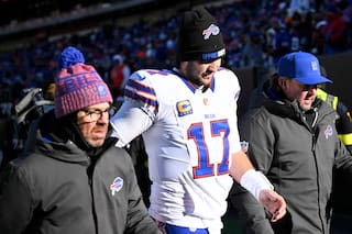 McDermott: QB Josh Allen no entrenará el martes por dolor en el pie derecho