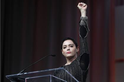 La atriz Rose Mc Gowan, una de las mujeres más representativas del movimiento #MeToo