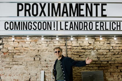 "Me apasiona lo que hago porque siempre suscita algo. Las cosas se presentan de una manera nueva y desafiante, dice el artista Leandro Erlich