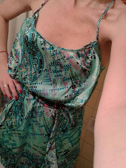 Me encanta este vestido. Planeo pedírselo prestado algún día