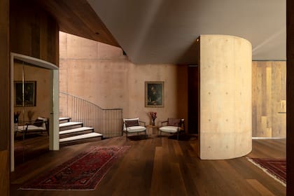 "Me encantó el detalle del cuadro, parte de la colección de Andrés, que quedó perfecto para el hall de entrada. Le dio un toque especial".