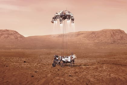 “Me gusta diseñar naves para aterrizar en otros mundos”, dice Miguel.