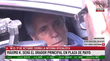 "Me gustaría que sea candidato". Carlos Acuña fue el primero en pedir a candidatura presidencial de Massa