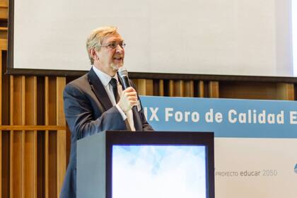 "Me impresionó el trabajo que hacen los docentes ganadores del Premio Comunidad a la Educación", comentó Manuel álvarez Trongé