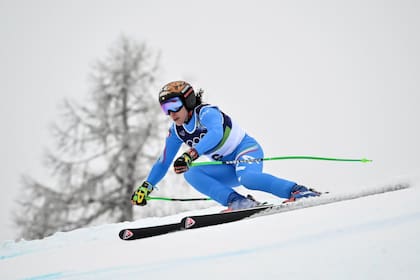 "Me sale genial o soy un desastre. Pero nunca pensé en ganar", dijo Brignone que se planteó antes de su actuación