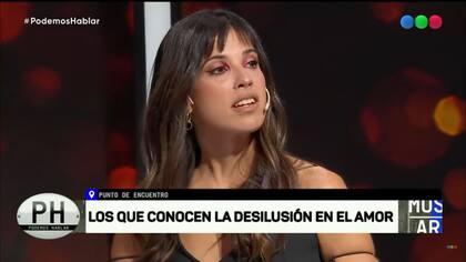 "Me separé y volví a vivir", expresó Cande Molfese en el ciclo PH:Podemos Hablar