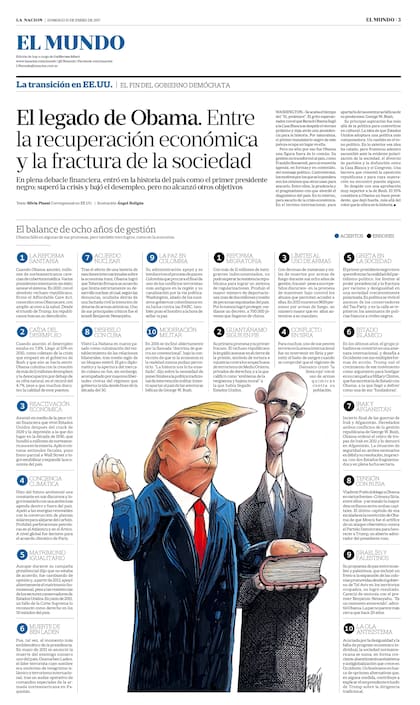 Medalla de plata. Por el trabajo de diseño de las páginas del cuerpo principal. Se destacaron las producciones de las secciones Política y El Mundo