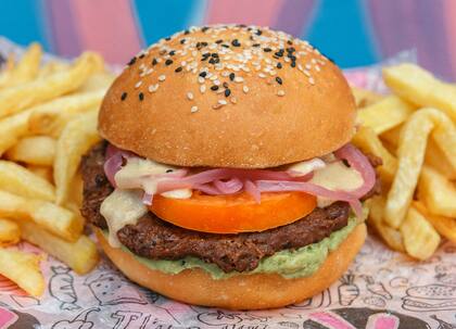 Medallón a base de plantas. Foto gentileza de: Lado V