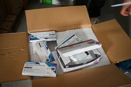 Medicamentos en el depósito del ministerio de Salud de Santa Cruz