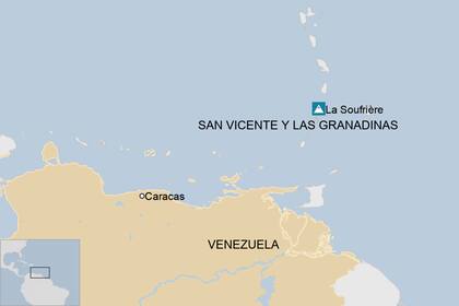 Medios locales también han informado de un aumento de la actividad del volcán Mount Pelee en la isla de Martinica, al norte de San Vicente