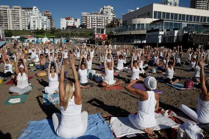 Meditación y yoga en Playa Grande
