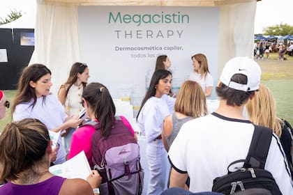 Megacistin estuvo presente en Bienestar Fest.