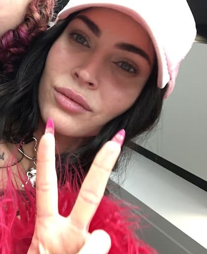 Megan Fox llegó a la Argentina