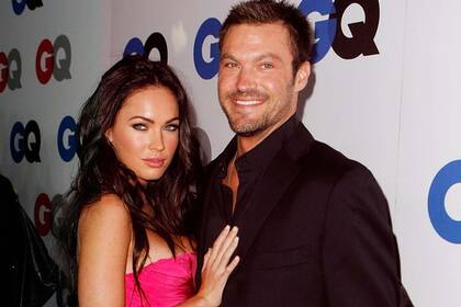 Megan Fox y Brian Austin, en tiempos más felices