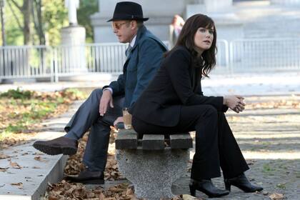 Megan junto a James Spader en un momento de la serie