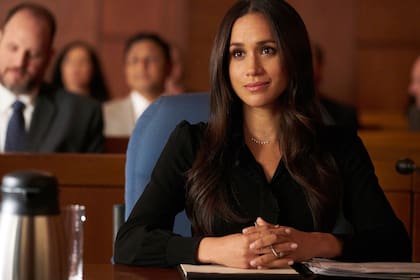 Meghan Markle en la serie Suits