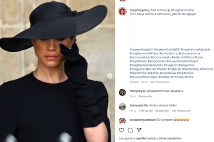 Meghan Markle lloró en los servicios funerarios de la reina Isabel II