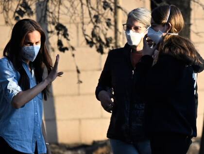 Meghan Markle visitó la localidad de Altadena, asolada por los incendios