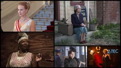 Mejor actriz en miniserie: Nicole Kidman, Susan Sarandon, Queen Latifah, Christina Ricci y Kristen Wiig