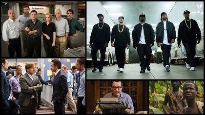 Mejor elenco en película: Spotlight, Straight Outta Compton, The Big Short, Trumbo y Beasts of No Nation