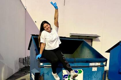 Melanie ahora es creadora de contenido y se dedica a mostrar su estilo de vida en las redes