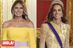 Melanie Trump y la princesa de Gales demostraron mucha complicidad a lo largo de toda la jornada que compartieron