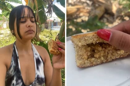 Melanye mostró qué comidas hace su madre con los ingredientes a los que acceden en la Isla