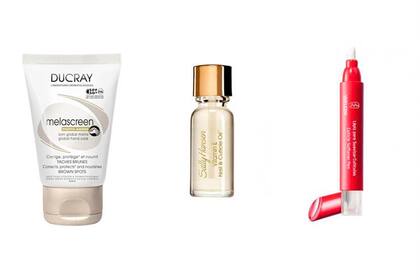 Melascreen, crema hidratante para manos, disminuye las manchas y arrugas, $320, Ducray. Vitamine E Nail & Cuticle Oil, aceite de vitamina E, suaviza las cutculas y nutre las uas secas y dbiles,$198, Sally Hansen. Lpiz para suavizar cutculas, $210, Weleda