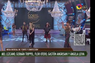 El sorprendente show con Ángela Leiva y Melina Lezcano en Corte y confección